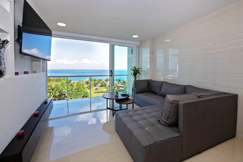 Amara, Depa Con Vista Al Mar Apartment Cancun Luaran gambar